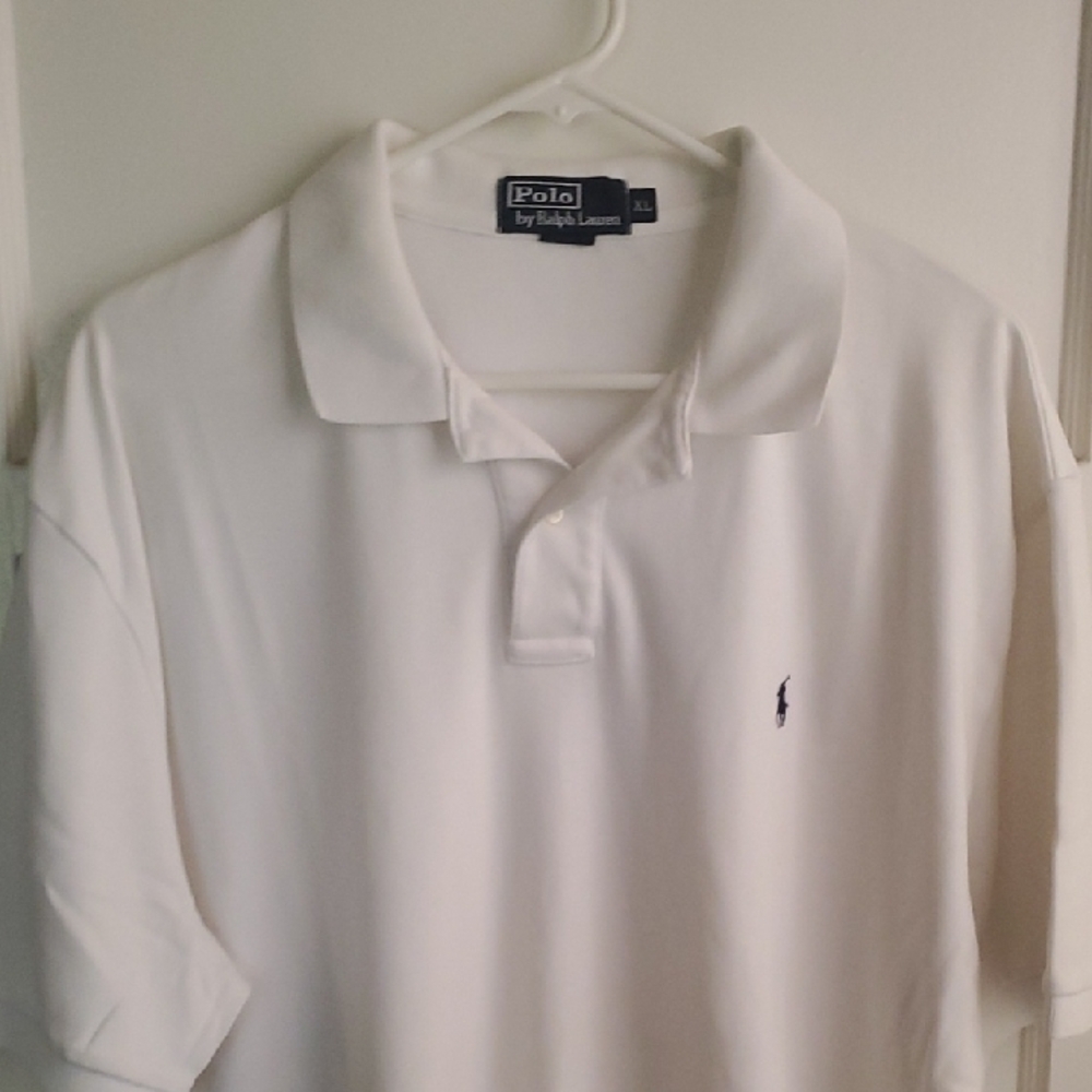 COPY - Polo by Ralph Lauren Classic White Polo Shirt with Iconic Logo